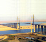 Bridge over Suez Canal
